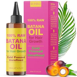 100% Pure Cold Pressed Batana Oil for Hair Growth Tube Jar Chemical-Free