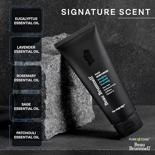 Beau Brummell Men?s Matte Face Moisturizer, 4 OZ, USA-made - Image 6