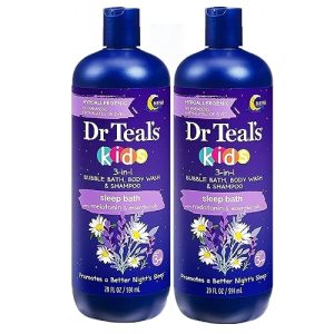 Dr. Teal?s Kids 3-in-1 Bath Set with Melatonin (2 Pack)