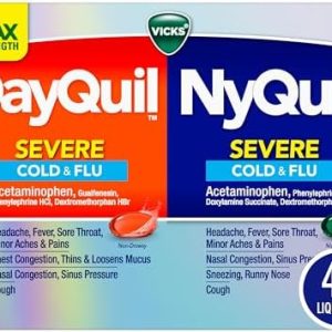 Vicks DayQuil & NyQuil SEVERE Cold & Flu Relief 48ct