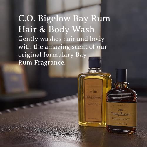 C.O. Bigelow Bay Rum Hair & Body Wash, 10 fl oz - Image 2