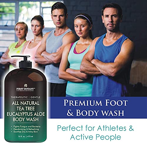 Tea Tree Body Wash for Odor, Athlete?s Foot & Skin Issues - Image 5