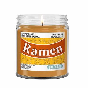Ramen Noodle Candle - Sage, Garlic, Cumin - Vegan Soy, 4oz Handmade in Denver