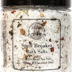 Spell Breaker Herbal Bath Salts 8 oz | Purification & Cleansing