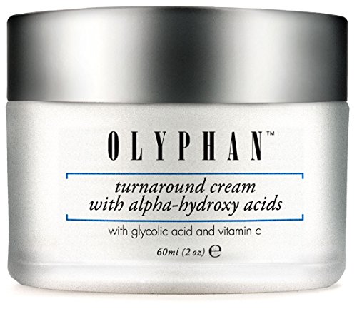 OLYPHAN AHA Glycolic Acid Cream - Exfoliating Anti-Aging Moisturizer for Acne-Prone Skin