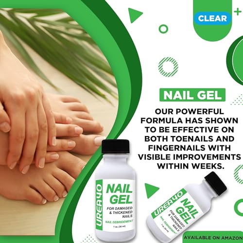 Urea Nail Gel - Softens Calluses, Repairs Fungal Nails, Quick-Dry Treatment, USA Made - Image 4