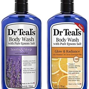 Dr Teal?s Body Wash Set: Lavender & Vitamin C