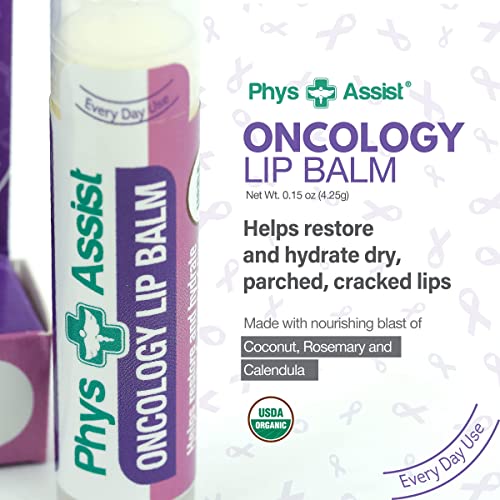 PhysAssist Oncology Cream 4 oz and Lip Balm for Hydrating Stressed Skin with Natural Botanicals - Image 3