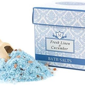 Fresh Linen & Cucumber Bath Salts 350g ? Handmade in UK