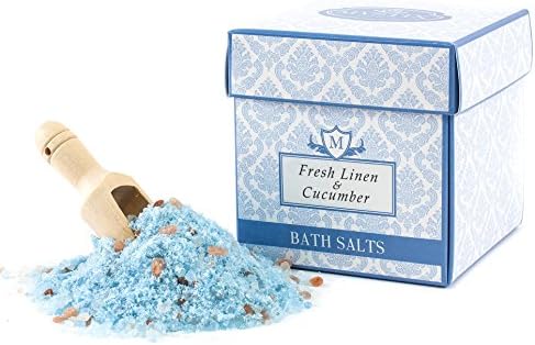 Fresh Linen & Cucumber Bath Salts 350g ? Handmade in UK