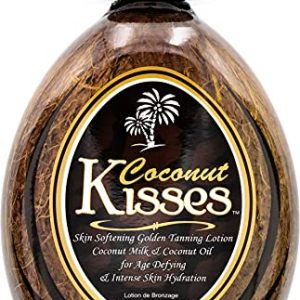 Ed Hardy Coconut Kisses Tanning Lotion 13.5 oz Cruelty-Free Gluten-Free DHA-Free