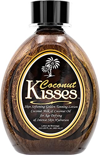 Ed Hardy Coconut Kisses Tanning Lotion 13.5 oz Cruelty-Free Gluten-Free DHA-Free