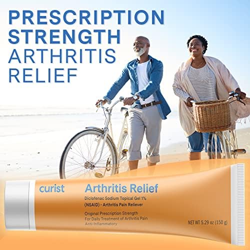 Curist Diclofenac Arthritis Pain Relief Cream Gel 1% - 3 x 150g Family Size Packs - Image 8
