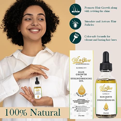 9-in-1 Natural Hair Growth Serum with Rosemary, Castor & Peppermint Oils 2 FL - Image 8