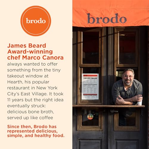 Brodo Organic Chicken Bone Broth, 6x8oz Pouches, No Preservatives, Classic Pack - Image 9