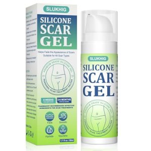 Silicone Scar Cream 1.76 OZ for Surgical, Burns, C-Section, Stretch Marks, Keloids