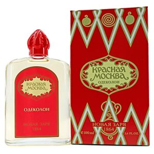 Krasnaya Moskva Men's Eau de Cologne by Novaya Zarya 100ml Floral Scent New