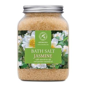 Jasmine Bath Sea Salt 46 Oz - Aromatherapy Relaxation & Body Care Soak