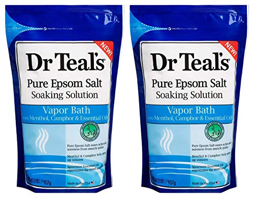 Dr. Teal?s Epsom Salt Vapor Bath Set ? 2 Pack