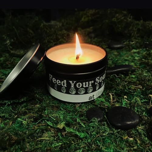 Black Licorice 4oz Handmade Soy Candle Tin - Image 4