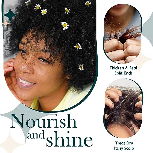 9-in-1 Natural Hair Growth Serum with Rosemary, Castor & Peppermint Oils 2 FL - Image 6