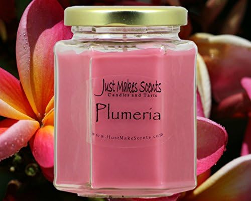 Plumeria Soy Candle | Long-Lasting Tropical Floral | Hand Poured in the USA - Image 2