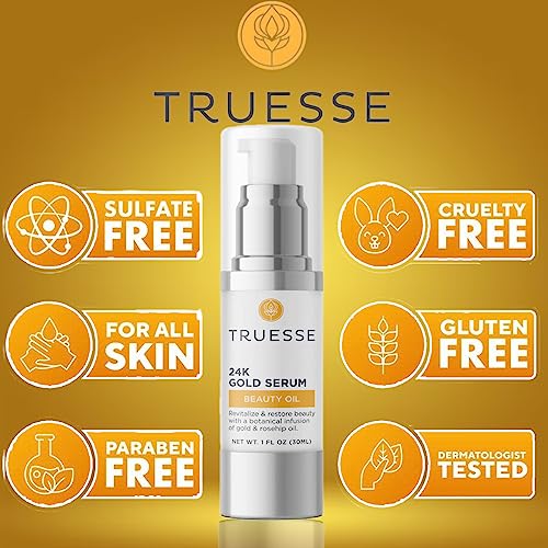 24K Gold Anti-Aging Face Serum for Women with Ayurvedic Oil for Wrinkles 1 fl oz - Image 7