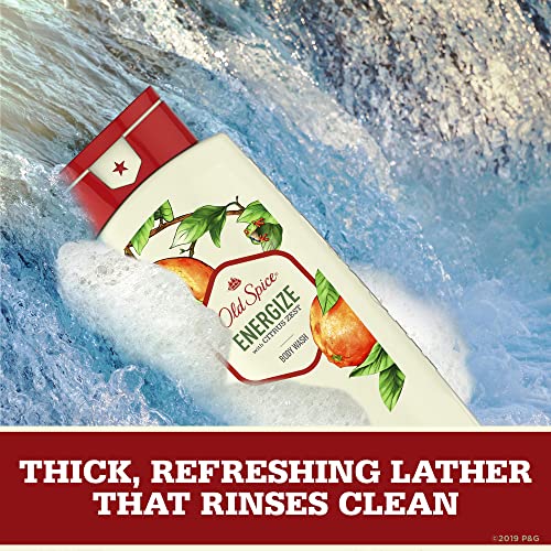 Old Spice Men?s Body Wash, Citrus Zest, 16 Oz (4-Pack) - Image 6