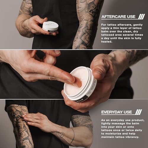 CRVFT Tattoo Balm 1oz - Travel Size Aftercare for New & Old Tattoos - Image 5