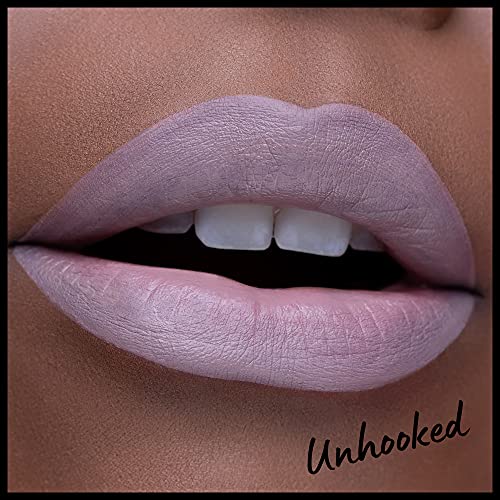 NYX Lip Lingerie XXL Matte Liquid Lipstick - Unhooked, Grey Beige - Image 3