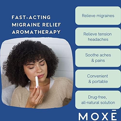 MOXE Migraine Relief Nasal Inhalers ? 3 Pack Essential Oils - Image 3