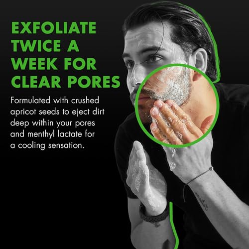 Tiege Hanley Men's Exfoliating Face Wash 2 Oz Gentle Pore Cleanser for Sensitive Skin - Image 3