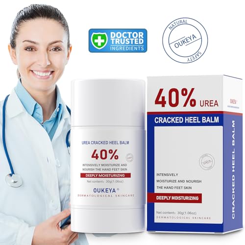Intensive 40% Urea Cream Stick 2.5 oz for Severely Cracked Heels and Hands Relief - Image 2