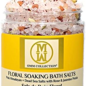 Floral Detox Bath Salt with Rose & Jasmine Petals