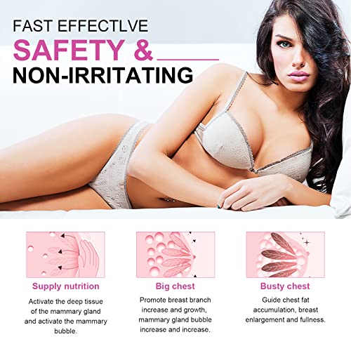 Natural Breast Enhancement Cream, 100g for Growth, Firming & Tightening - Image 5