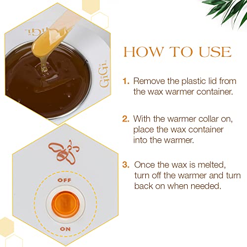 GiGi Space Saver Wax Warmer for 8, 14, and 18 oz Cans - Image 6