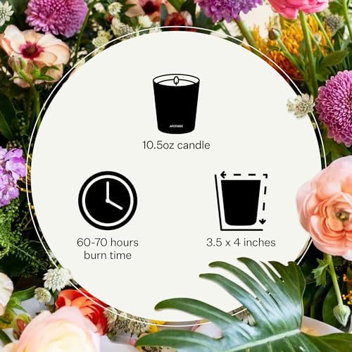 Apotheke Hinoki Lavender Luxury Aromatherapy Candle - Soy Wax Blend - Image 3