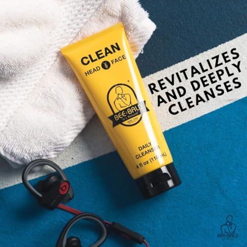 Bee Bald CLEAN Daily Cleanser for Face & Head, 4 oz - Image 6