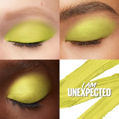 MAYBELLINE Color Tattoo Eye Shadow Stick, Lime Green Matte, 24HR Wear - Image 2
