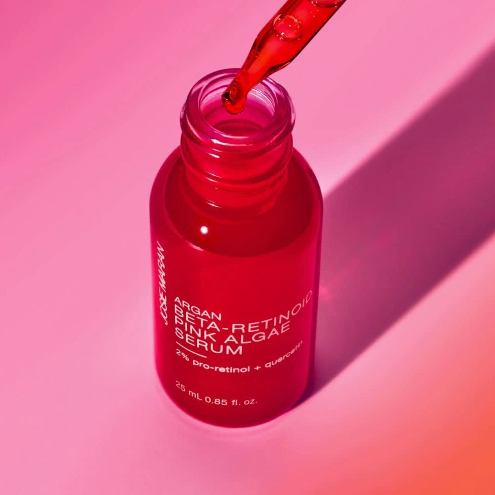 Josie Maran 25 mL Argan Beta-Retinoid Pink Algae Serum - Image 4