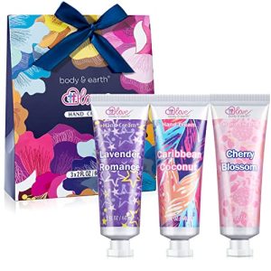BODY & EARTH Travel Size Hand Cream Set Argan Oil Glycerin 1.7oz