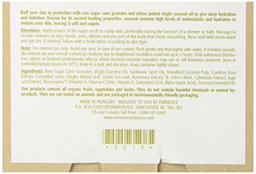 Eminence Coconut Sugar Scrub, 8.4 oz - Image 2