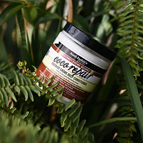 Aunt Jackie's Coco Repair Deep Conditioner for Natural Curls, 18 oz - Nourishes & Prevents Breakage - Image 6