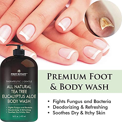 Tea Tree Body Wash for Odor, Athlete?s Foot & Skin Issues - Image 3