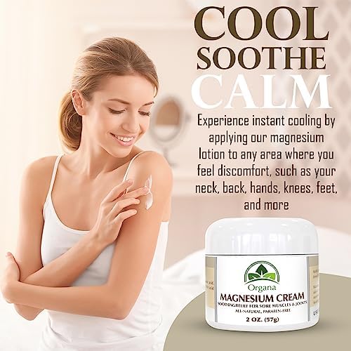 Organa Magnesium Lotion for Muscle Relief & Joint Support - Image 6