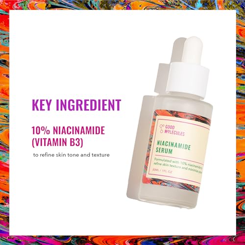 Good Molecules 10% Niacinamide Serum for Acne, Tone, Texture – Brightening & Hydrating - Image 3