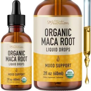 Organic Maca Root Drops for Energy and Hormone Balance 100ml