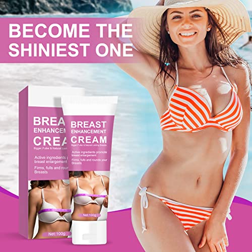 Natural Breast Enhancement Cream, 100g for Growth, Firming & Tightening - Image 2
