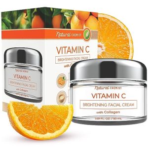 Vitamin C Collagen Moisturizer - Firming, Brightening Day Cream for All Skin Types - 1.69 oz