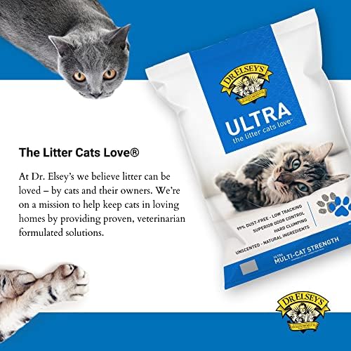 Dr. Elsey's Ultra Cat Litter - 99.9% Dust-Free, Low Tracking, Unscented Odor Control - Image 7